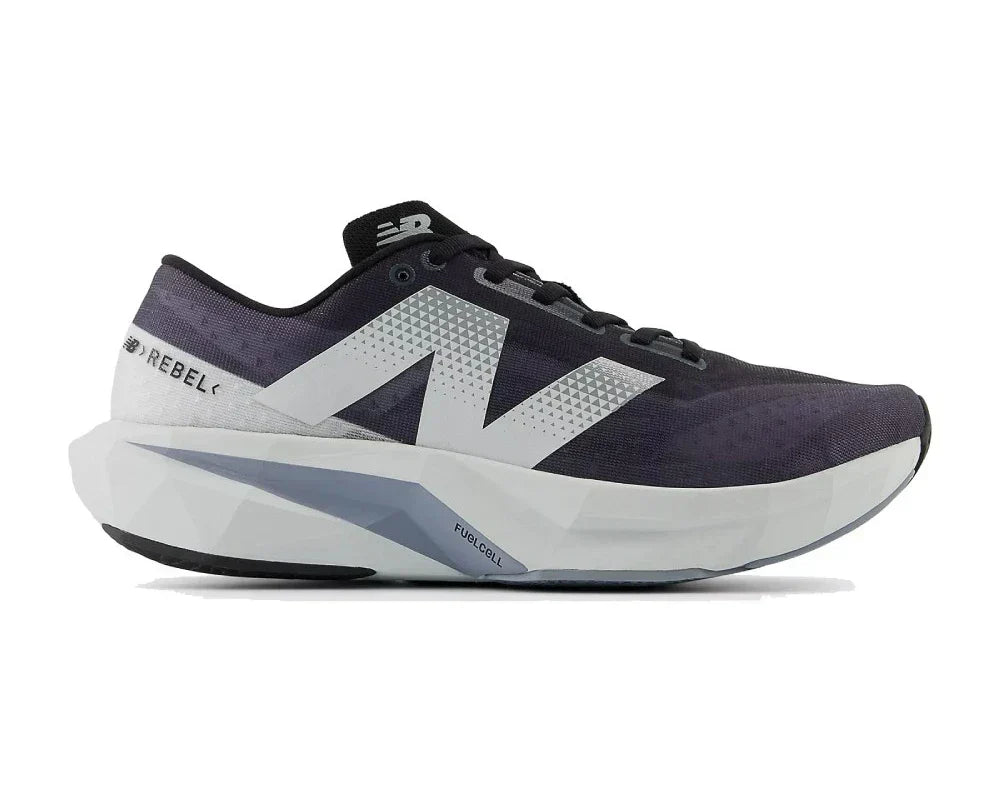 Tênis New Balance FuelCell Rebel v4 Masculino Preto Cinza