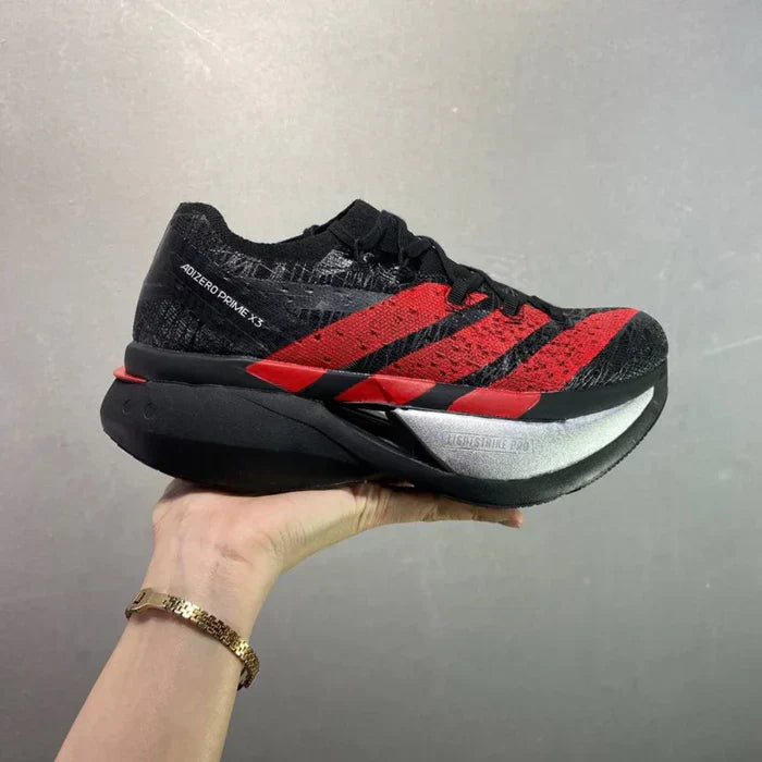 Tênis Adidas Adizero Prime X 3 Strung - Preto/Vermelho