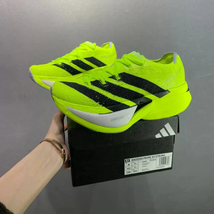 Tênis Adidas Adizero Prime X 3 Strung - Verde Limão