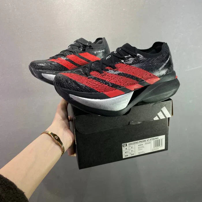Tênis Adidas Adizero Prime X 3 Strung - Preto/Vermelho