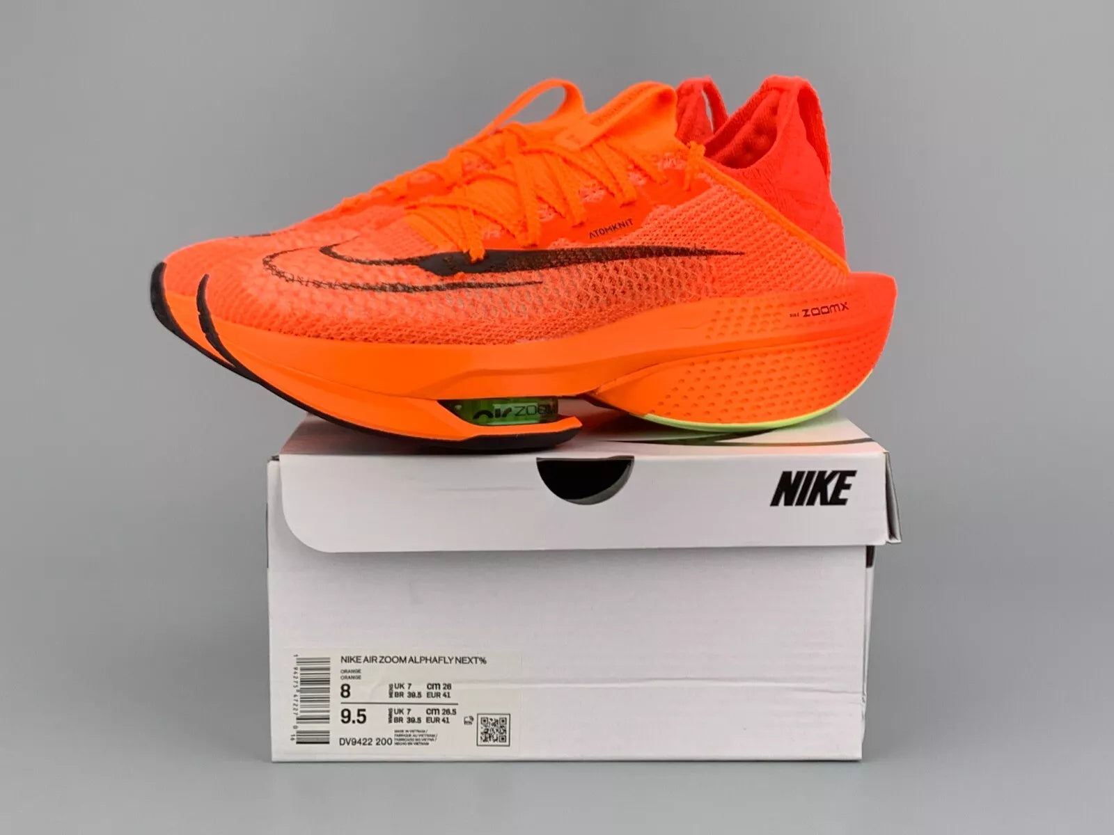 Nike Air Zoom Alphafly Laranja
