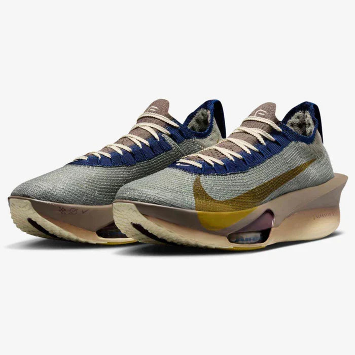 Tênis Nike ZoomX AlphaFly Next 3 Premium - Marrom/Cinza